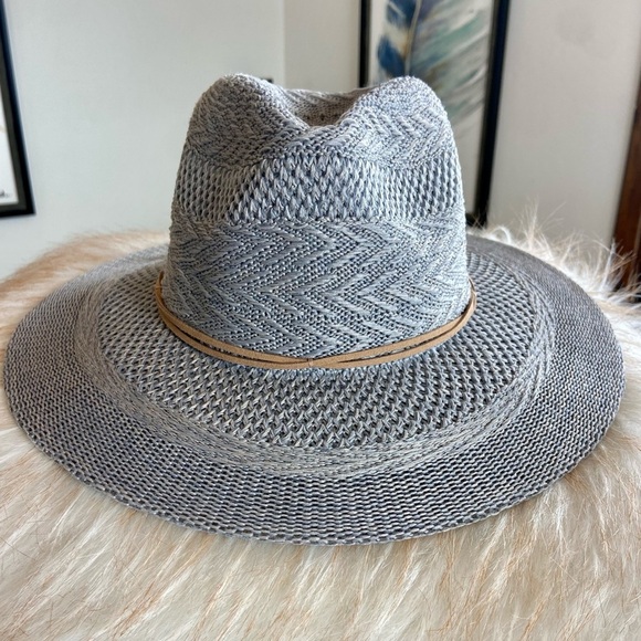 Bronxton Joia Gray Woven Hat - Picture 6 of 9